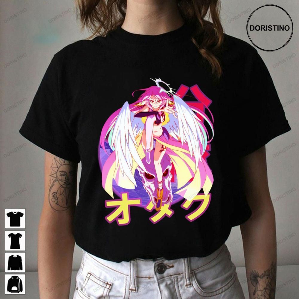 Jibril No Game No Life No Gemu No Raifu Retro Sunset Limited Edition T-shirts